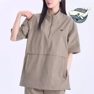 운동복나시 여자 간편 여름 반팔 아노락 이너웨어 캐주얼 운동복