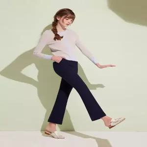 [르오트][홈쇼핑방송/르오트(LeOT)] 쫀쫀 데일리 세미플레어 밴딩 팬츠(4종택일)-사이