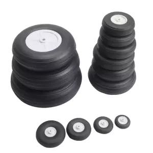 PU 고무 RC 비행기 모델 고정익 실제 항공기 타이어 휠 랜딩 기어 직경 2.25/2.5/2.75/3.0/3.5/4/4.5/5