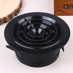 S 원형 덕트 환기 커버 에어벤트 배출 밸브 그릴 공기 순환 벤트 75mm100mm125mm