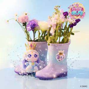 Whever 캐치티니핑 LED 하트 레인부츠 다이아나핑 (0099387) CJGFM1RB557PP 1000460