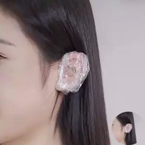 일회용 비닐 미용실 귀덮개 귀커버 염색 방수 이어캡 초간편