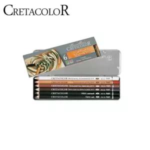연필콘테 Oil 타입 set 6종 400 07