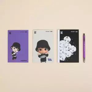 [아트박스]/오피스큐 타이니탄 153 ID 노트세트 Jung Kook 0.7mm 종이 노트3권