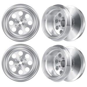 CRAZYHOBBY 3M(1.3피트) 휠 림 알루미늄 딥 1 몬스터 K10 네거티브 /18 TRAXXAS 트럭 RC 오프셋 12.5MM 디쉬 교체용 TRX4MT F-150