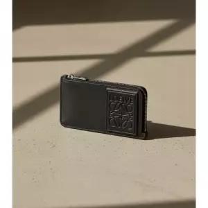 로에베 MUST IT_ 26SS Coin Cardholder in Satin Calfskin C565Z40X05 1100) 코인 카드홀더)