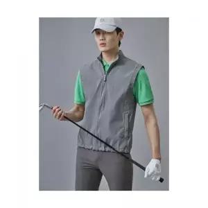 매장정품 빈폴 BEANPOLE GOLF 남성 경량 펀칭 베스트 애쉬 BJ5336B064 723328