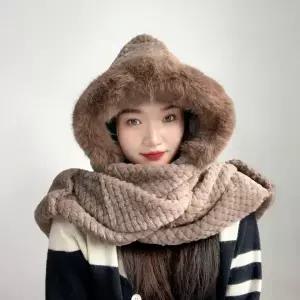 [하프클럽/]후드 머플러 목 따뜻한 겨울랜턴