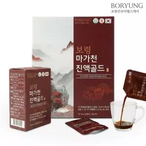 보령 마가천 진액골드 70ml x 30포 1박스 / 국산 마가목 나무와 열매 건강즙