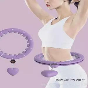 작은 훌라후프 마사지 뱃살 헬스 훌라우프