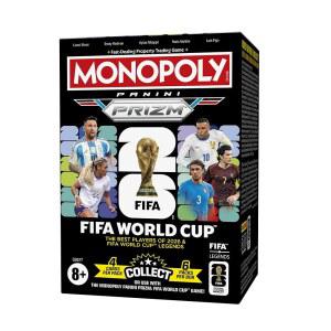 모노폴리 파니니 프리즘: FIFA 월드컵 트레이딩 카드 부스터 박스 | 현재 스타들과 FIFA 월드컵 레전드 | 축구 팬들을 위한 선물