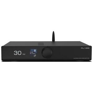 SMSL AL400 올인원 하이파이 디코더 프리앰프 포노 시어터 TV HDMI 스피커 DAC 책장 EARC 서브 앰프 카트리지 패시브 CS43141 우퍼 MC TPA3255 MM MQA 블랙 데스크탑 파워