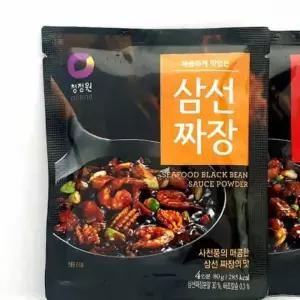 짜장분말 80g 한끼식사 짜장소스 캠핑요리