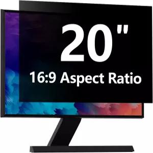 컴퓨터 개인정보 보호 화면 보호기 20인치 Dell Acer Asus Samsung LG 등 이동식 차폐 필터로 ViewSonic
