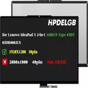 Lenovo IdeaPad 5 4인치 2in Gen 9 54A9 4IRU9 타입 83DT 83DR 83DR000TUS WUXGA 920x200 IPS 30핀 노트북