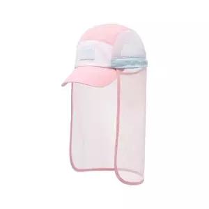 내셔널지오그래픽 키즈 K262KHA060 컬러블럭 캠프 차양캡 PINK 508080