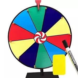 고품질 테이블용 가정용 게임판 파티용 룰렛 뽑기 추첨용 다채색 룰렛게임판 추첨용룰렛 WFO6ABU