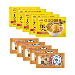 테이블마크 코코이찌방야 카레우동 347g 5개 + 멘보이치방 사누끼우동 230g 5개