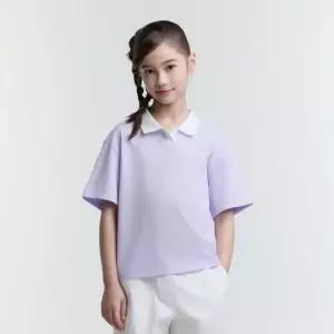 내셔널지오그래픽 키즈 K252GPL910 여아 카라 반팔 LAVENDER 510742