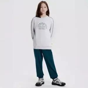 내셔널지오그래픽 키즈 K253UPB910 맨투맨 상하 SET WHITE MELANGE 510944