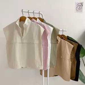 브리치 허니제이 / 쳅스 바스락 스트링 패치 반집업 조끼 7color 1295484