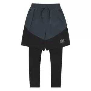 HC29 트렁크형 래쉬가드 바지 SFIT 주니어  배색  4부 트렁크 일체형 워터 레깅