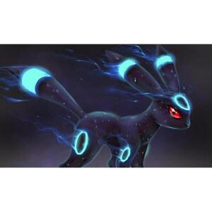 UMBREON 플레이매트 - 프리미엄 컬렉션 MTG 포켓몬 DECKS MORE (버전 2) 호환 TCG