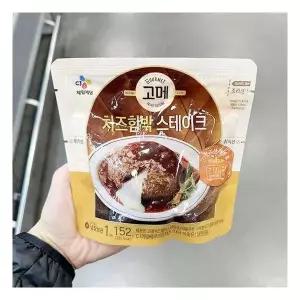 고메 치즈 함박 스테이크 152g 402416 코카콜라