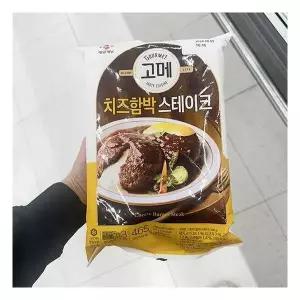 고메 치즈 함박 스테이크 465g P0037_0381 코카콜라