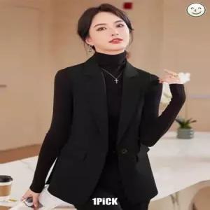 EAMT 여자 흰색 조끼 베스트 커리어 사무실 정장 봄가을 EUNG3
