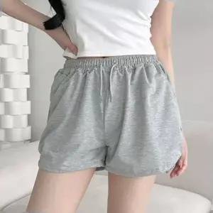 스키니 슬림핏 트레이닝 3부 반바지 밴딩 여자