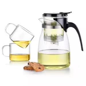 사마도요 내열유리 티포트세트 A14 900ml+찻잔2P