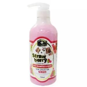 오너클랜 민감한 어린 강아지 딸기향 750ml 샴푸겸용 린스 반려견샴푸 애견린스 개샴푸