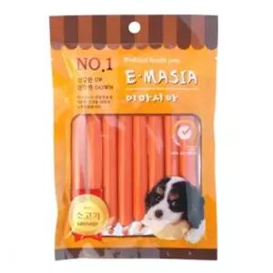 오너클랜 강아지 소고기 소세지 8개입 1P 반려견 소프트 간식 강아지간식 강아지영양간식