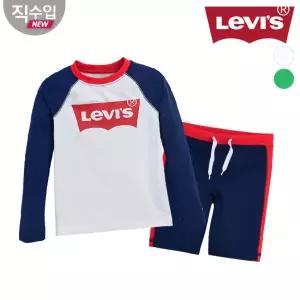 [보리보리/리바이스 키즈]래쉬가드L (UPF50+)  (키즈)