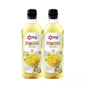 [CJ제일제당][CJ]백설 카놀라유 900ml x2개