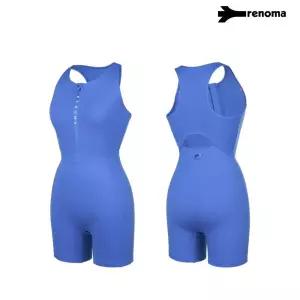 여성 백트임 포인트 지퍼 3부 반신수영복 LF2F052_BU_IMA
