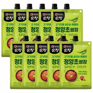 청정원 순창 청양초쌈장 190g 10개
