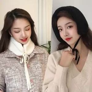 숏머플러 쁘띠 목도리 여자 겨울 아이템 미니 넥워머 귀도리 쁘띠머플러 쁘띠귀도리
