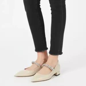 지미추 패세라BING PUMP FLAT PAT LINEN