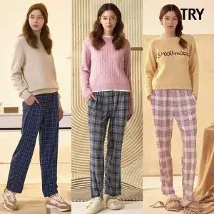 트라이 컴포트 기모팬츠 여성 3종
