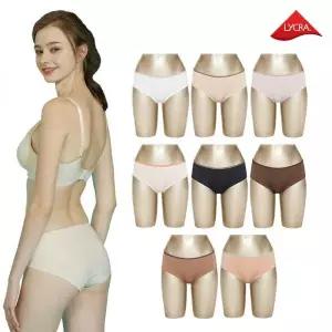 라이크라 에스뷰티 신 라이크라 데일리누디 보정 여성팬티 8종 패키지