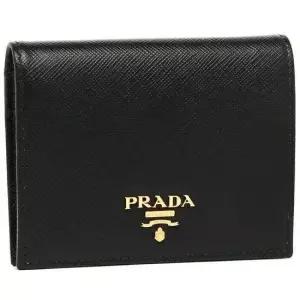 프라다 MUST IT_PRADA 26SS 사피아노 메탈 로고 반지갑 1MV204 QWA F0002)
