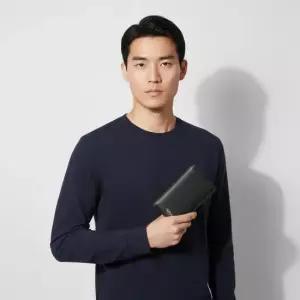 멀버리 패세라 SS26 공용 그레인 레더 카드지갑 RL7398 205 A100