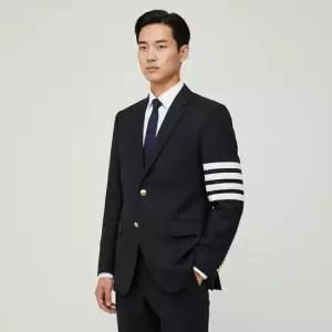 톰브라운 사선완장 클래식 남성 블레이져 자켓 MJC001A 06146 415