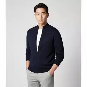 패세라 FW25 남성 자수 로고 집업 가디건 50476347 404