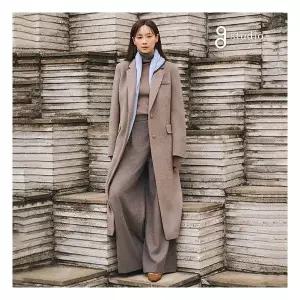 지스튜디오 25FW 울실크 핸드메이드 엘리건트코트