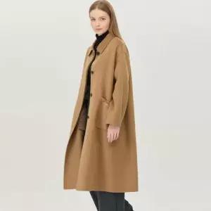 베네통 핸드메이드 기본카라 롱코트 BACTF2561