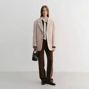 던스트 UNI ALPACA BLAZER COAT SOFT PINK_UDJA5D123P1