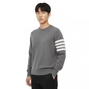 톰브라운 MKA002A Y1014 058 4-바 스트라이프 남성 니트